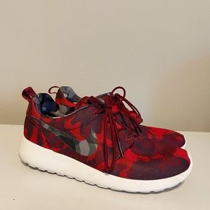Nike Women’s Red Camo Sneakers